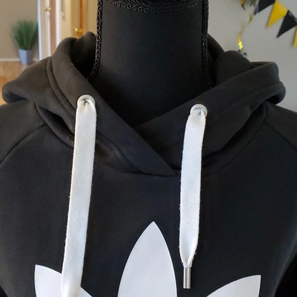 Adidas Crop Top Hoodie - Picture 3 of 9